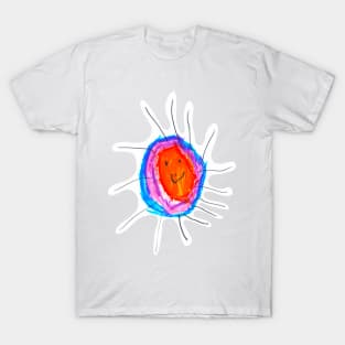 SUN  "OUR WORLD THROUGH THE EYES OF A CHILD " T-Shirt